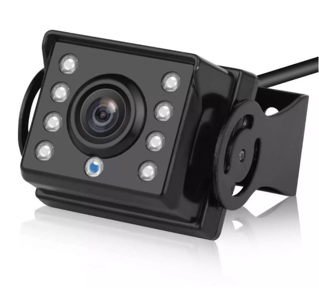 Camera lùi xe tải 8 đèn Led hỗ trợ quay đêm kèm dầy AV15m