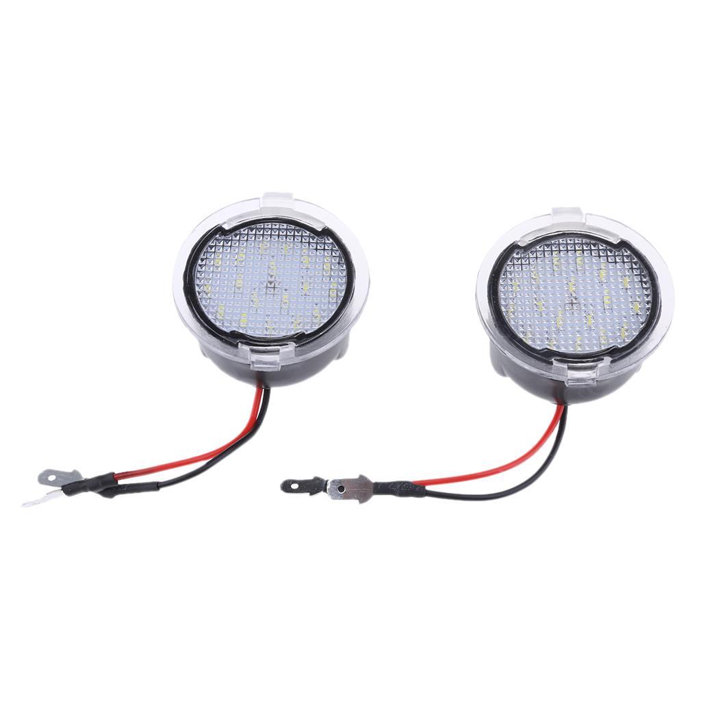 Car Side Rear View Mirror Puddle Lights for Explorer Dedicated