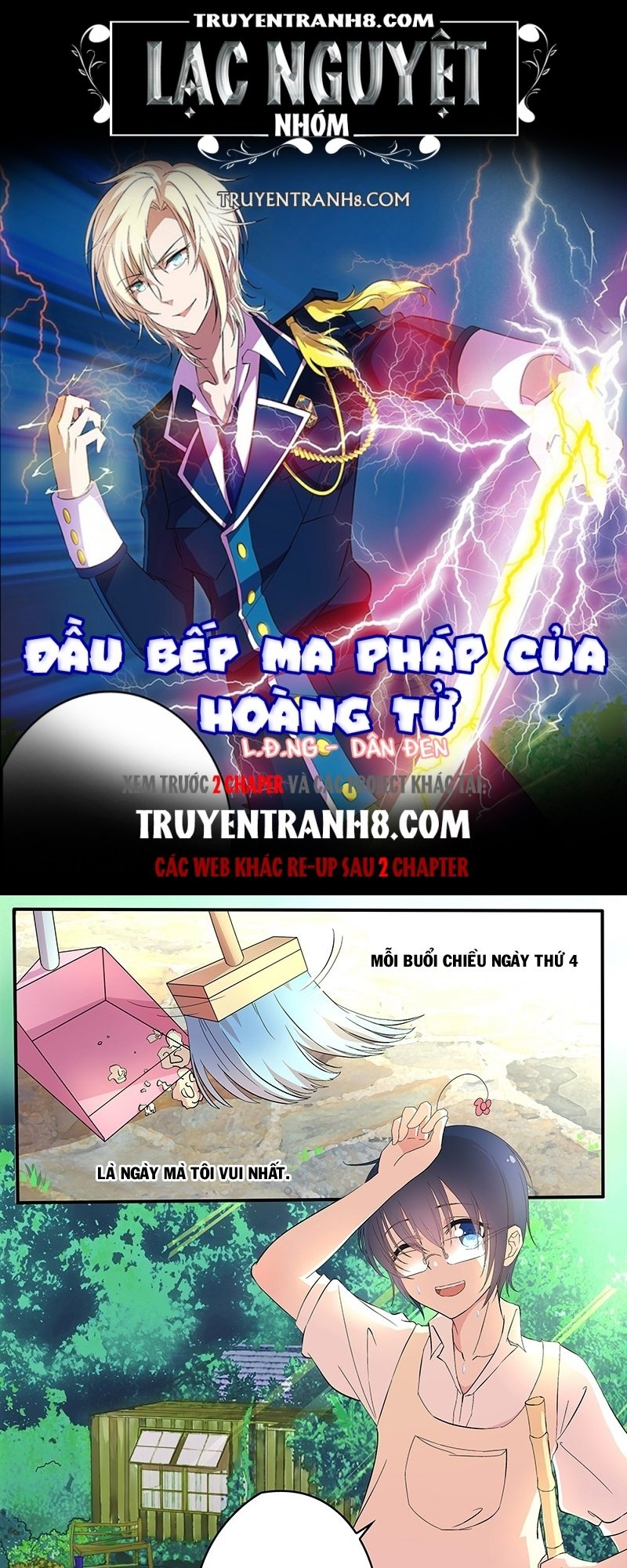 đầu bếp ma pháp của hoàng tử chapter 1 1