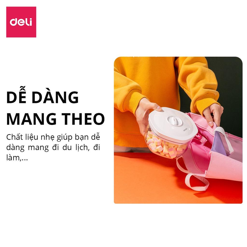 Hộp Hút Chân Không Kín Khí Bảo Quản Thực Phẩm Deli Nhựa Nguyên Sinh SAN Trong Suốt, Không Rò Rỉ, Giữ Thực Phẩm Luôn Tươi An Toàn - 14894 14895 14896