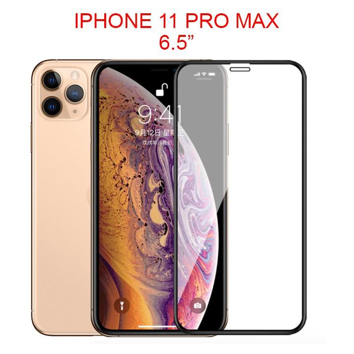 Miếng dán cường lực FULL màn hình dành cho iPHONE 11 PRO MAX