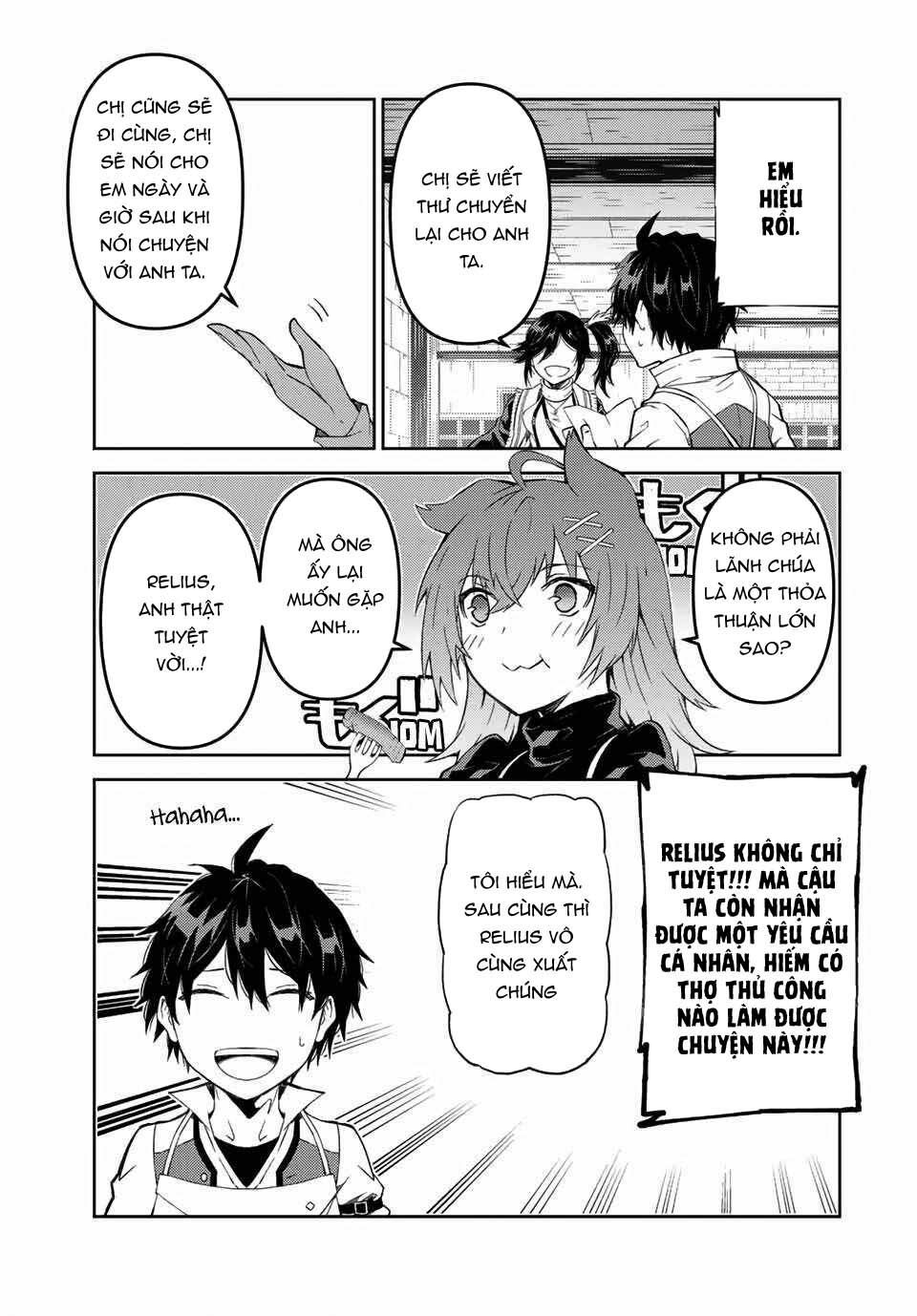 từ chức nghiệp yếu nhất trở thành "thợ rèn" mạnh nhất chapter 39 7