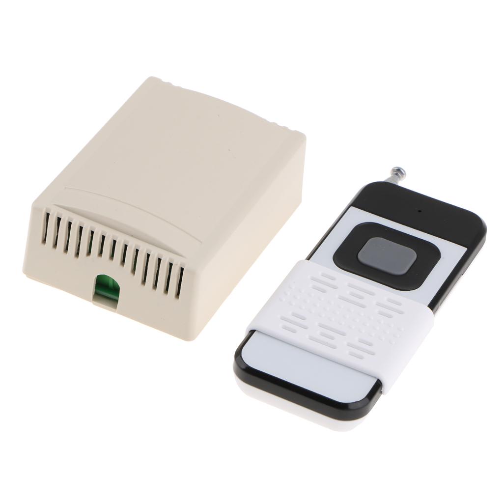 Không Dây Điều Khiển Từ Xa AC 220V 1CH 30A Tiếp Đầu Thu & Phát