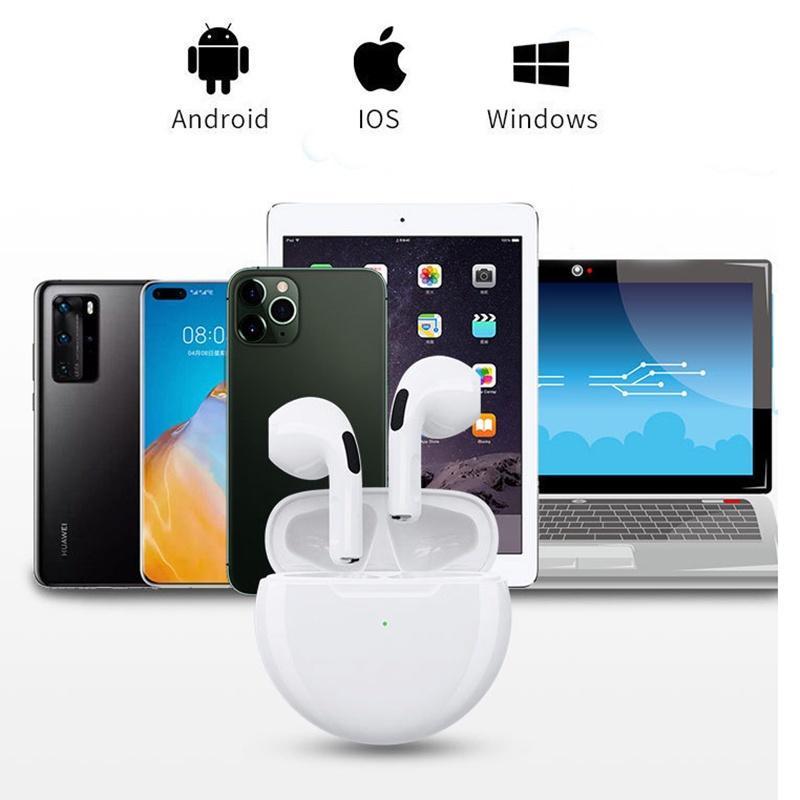 Tai nghe không dây Pro6 TWS Chống Thấm Nước Có 7 Màu Sắc Chọn Lựa