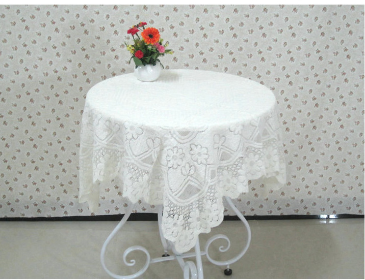 Khăn Trải Bàn Phối Ren Họa Tiết Sang Trọng | Ren hoa 60x60cm