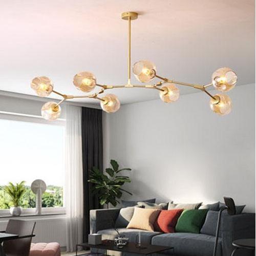 Đèn chùm ALPHA phong cách hiện đại, sang trọng, độc đáo - kèm bóng LED chuyên dụng.