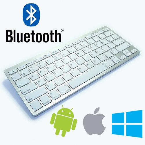 Bàn phím bluetooth BK3001 cho iPad, Máy tính bảng - Kèm đế giữ