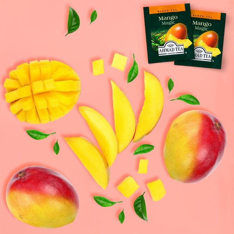 TRÀ AHMAD ANH QUỐC - XOÀI (40g) - Mango Magic - Vua của các loại trái cây nhiệt đới