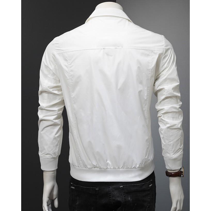 Áo gió, Áo Khoác gió nam 2 lớp gió dày dặn siêu xịn mịn chất liệu Micro Polyester, không thấm nước, không phai màu N6