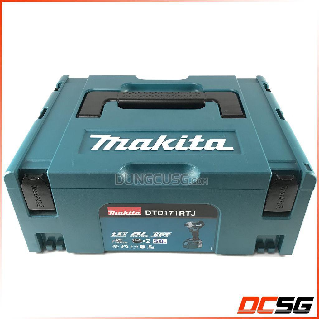 Máy vặn vít 180N.m dùng pin 18V Makita DTD171RTJ