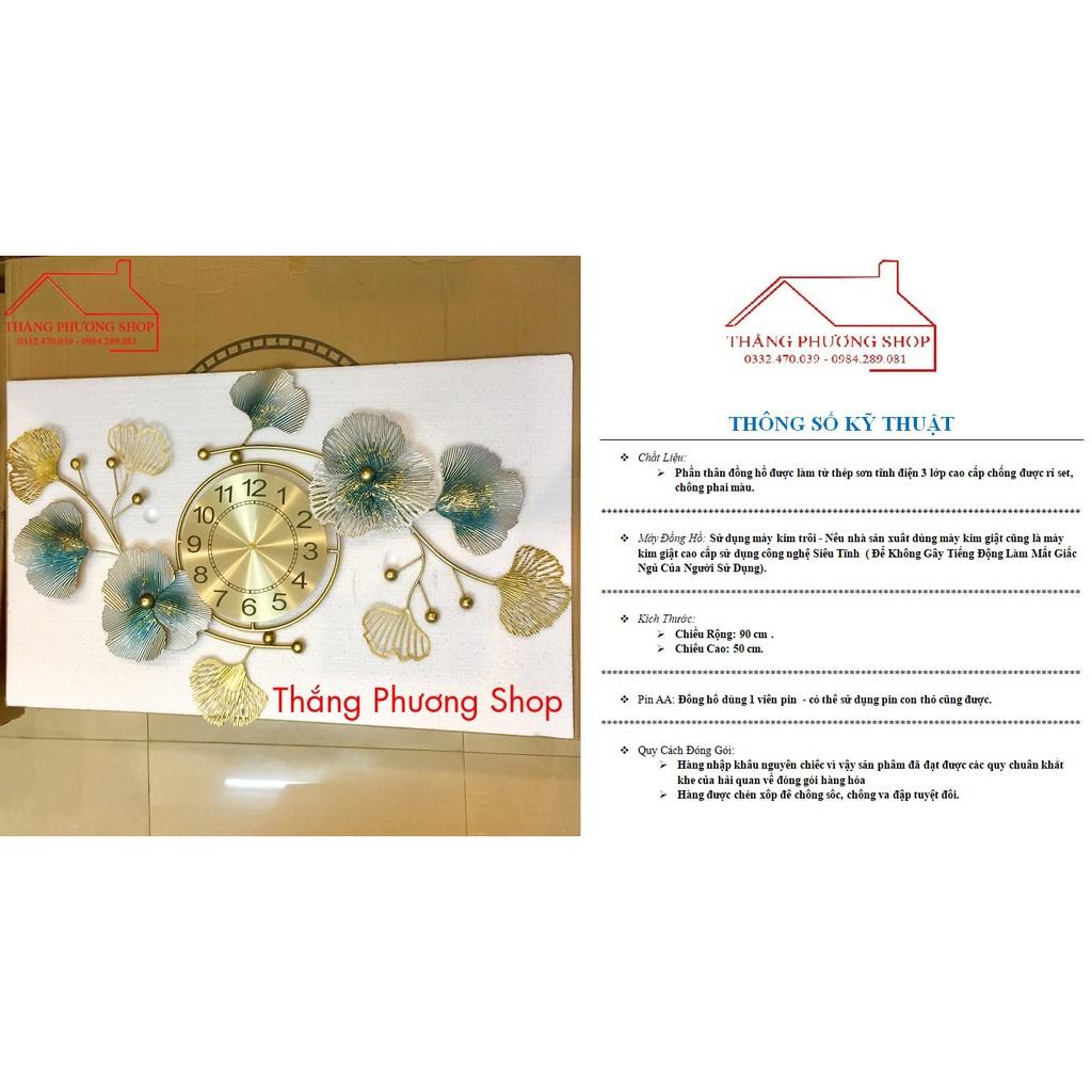 Đồng Hồ Treo Tường Trang Trí Hoa Đông Sương TP-079