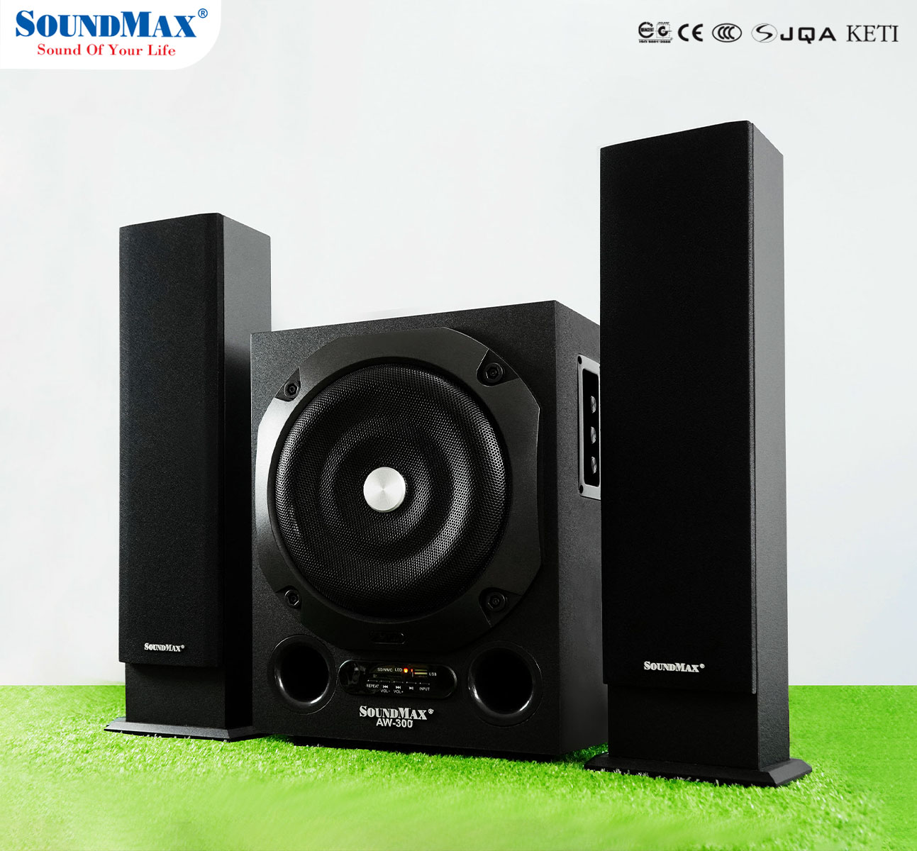 Loa Vi Tính 2.1 SoundMax AW-300 - HÀNG CHÍNH HÃNG