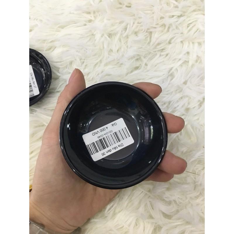 Chén nhựa đen 27, 36