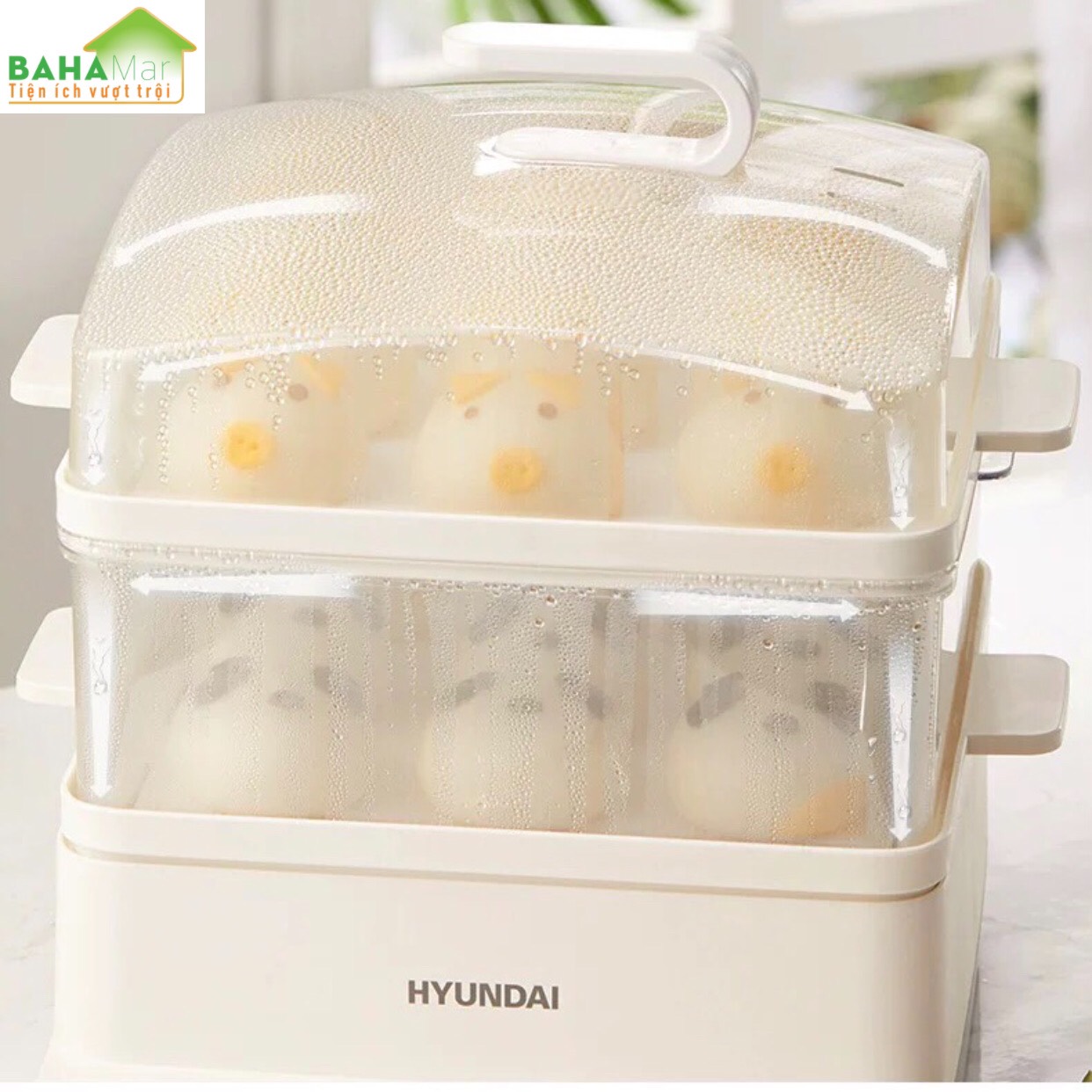 TỦ HẤP ĐIỆN ĐA CHỨC NĂNG 3 TẦNG 18L TỰ ĐỘNG NGẮT ĐIỆN &quot;BAHAMAR&quot; Đa chức năng Gia dụng, tự động ngắt điện