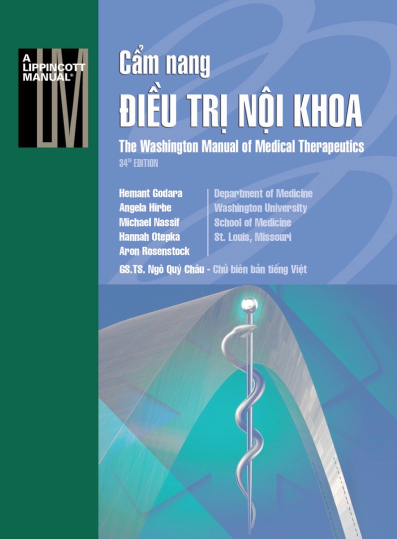Sách - Cẩm nang Điêu trị Nội khoa