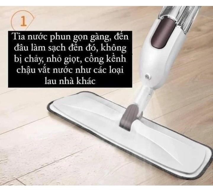 CHỔI LAU NHÀ KÈM BÌNH XỊT NƯỚC LAU SÀN