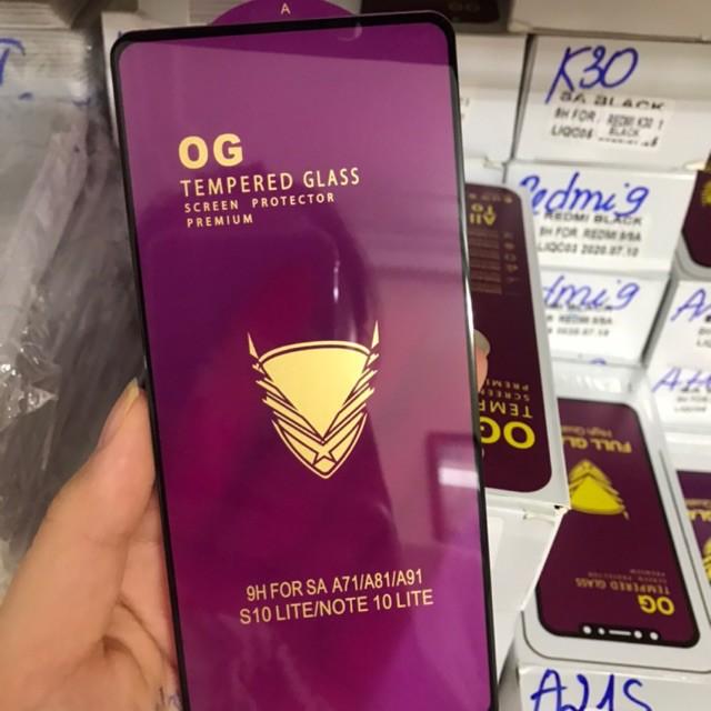 Kính Cường Lực Dành Cho Oppo -A1K/A52/F5/F7/F9/F11/A3S/A91/A53/A93/A5S/A12/A31/A52/A92/Reno3/Reno 4/A5/A