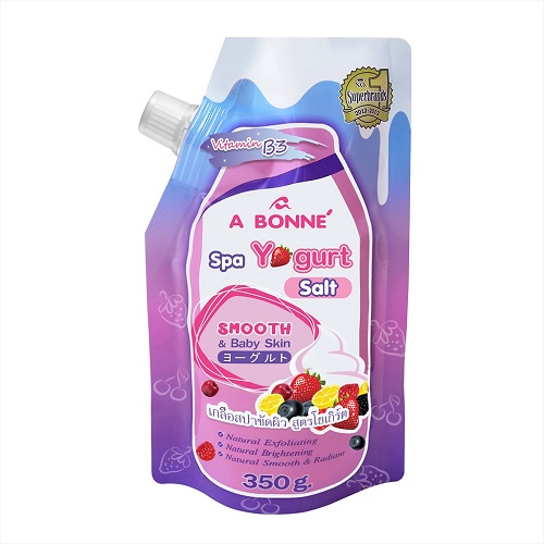 COMBO 2 GÓI Muối Tắm SPA YOGURT SALT  A Bonne' 350g từ Thái Lan