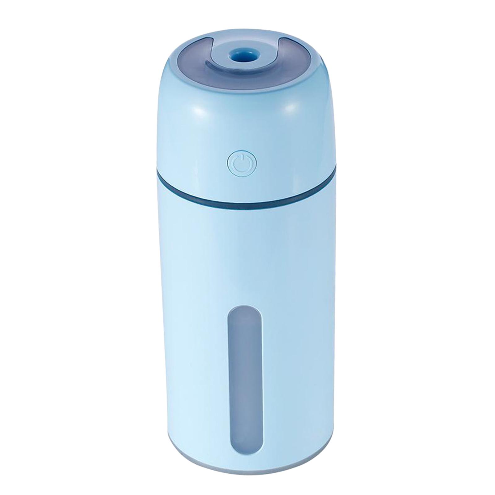 USB Humidifier, 250ml Mini Portable Humidifier, Quiet Air Humidifier with LED Night Light Auto-Off Ultra-Quiet for Home, Office, Baby Room, Car
