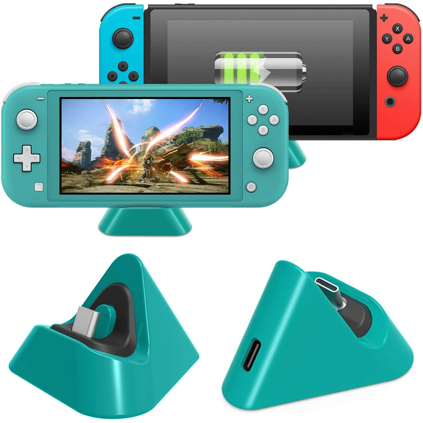 Hình ảnh Dock Sạc Mini Dành Cho Máy Game Nintendo Switch Lite