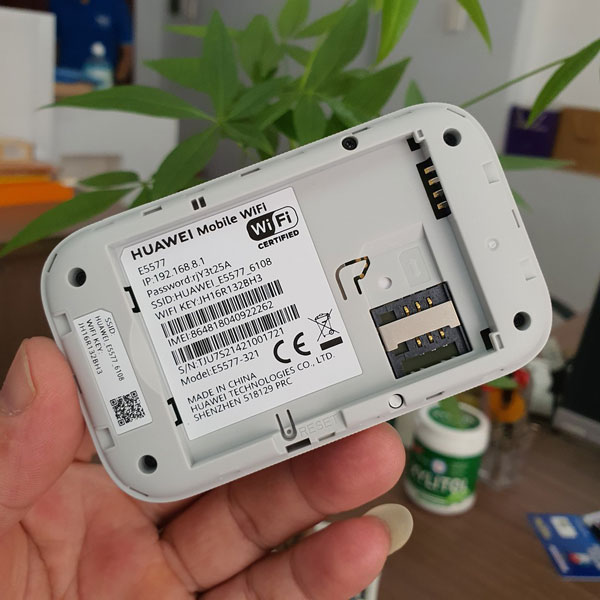 Huawei E5577 Trắng | Bộ Phát Wifi chuẩn 4G Chất Lượng Tốt Tiêu Chuẩn Anh - Hàng Nhập khẩu