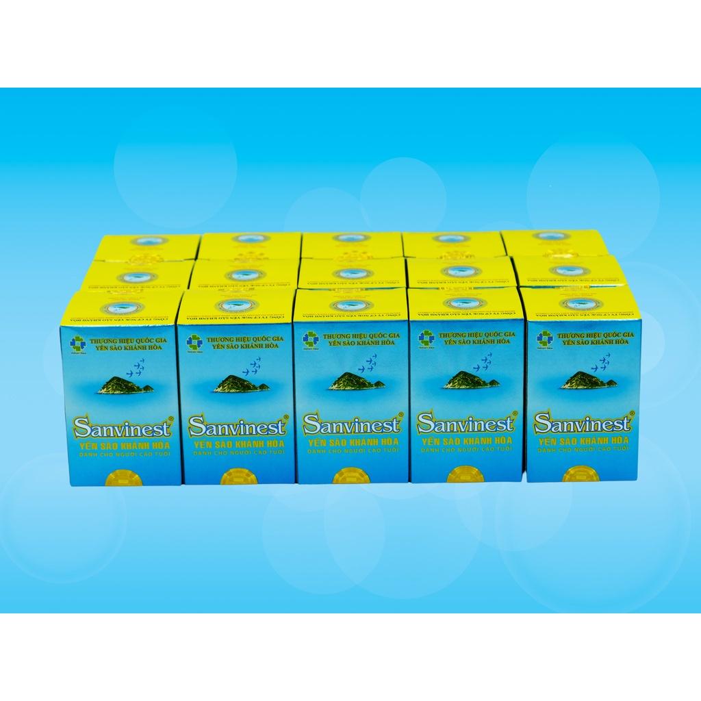 Nước yến sào Sanvinest Khánh Hòa dành cho người cao tuổi đóng lọ 70ml