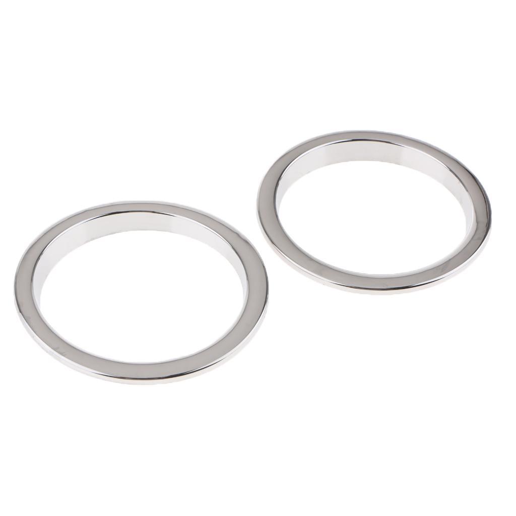 1 Pair Car Front Turn Signal Light Plastic Ring For Jeep Wrangler 2007-2017