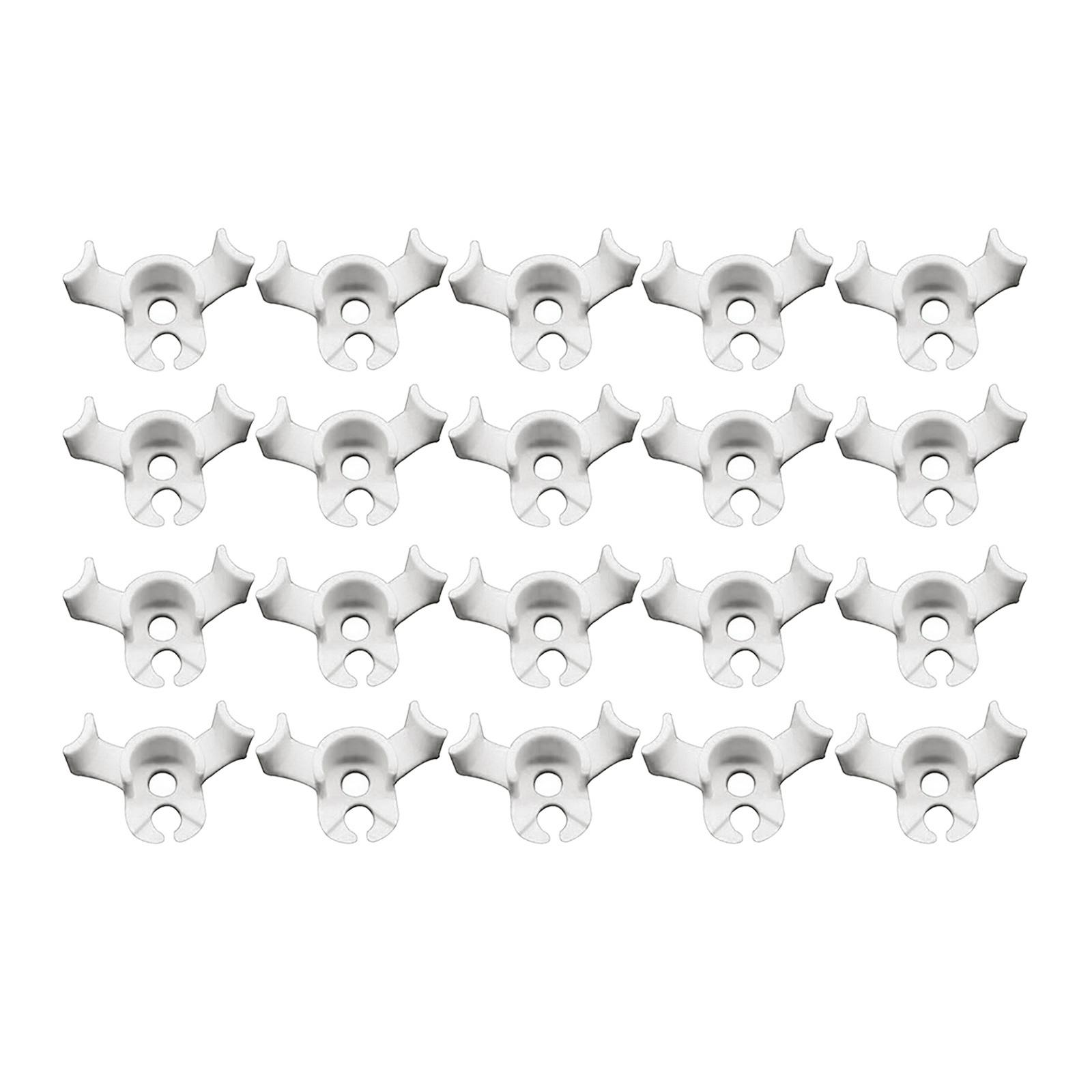 20pcs Plant Bender Elbows Clips Stem Trainer Control Plants Growth