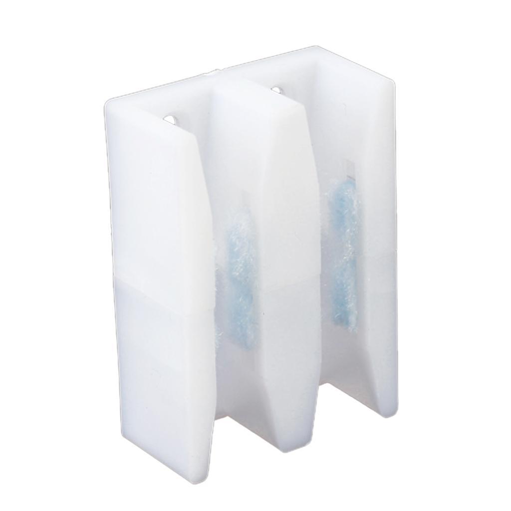 6X Sliding Glass Door Floor Guide for 6 10mm Glass Thickness