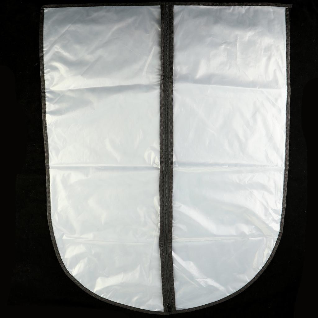 Clothing Dust Cover Transparent Waterproof Coat Storage  60x80cm