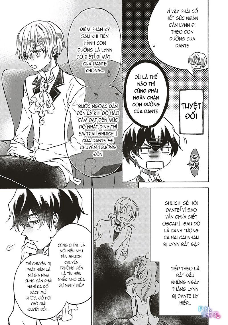 kẻ phản diện, cecilia silvie, không muốn chết, thế nên cô đã cải nam trang chapter 9.1 9