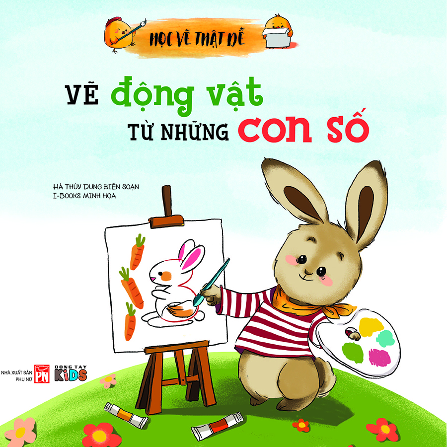 Học Vẽ Thật Dễ - Vẽ Động Vật Từ Những Con Số