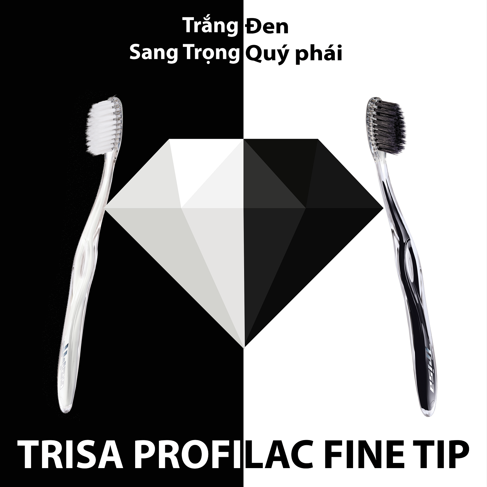 Bàn Chải Đánh Răng Trisa Profilac Fine Tip