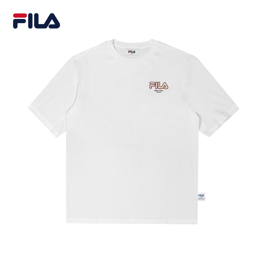 Áo thun tay ngắn thời trang unisex Fila SHORT SLEEVE TEE - FW2RSE4034X-WHI