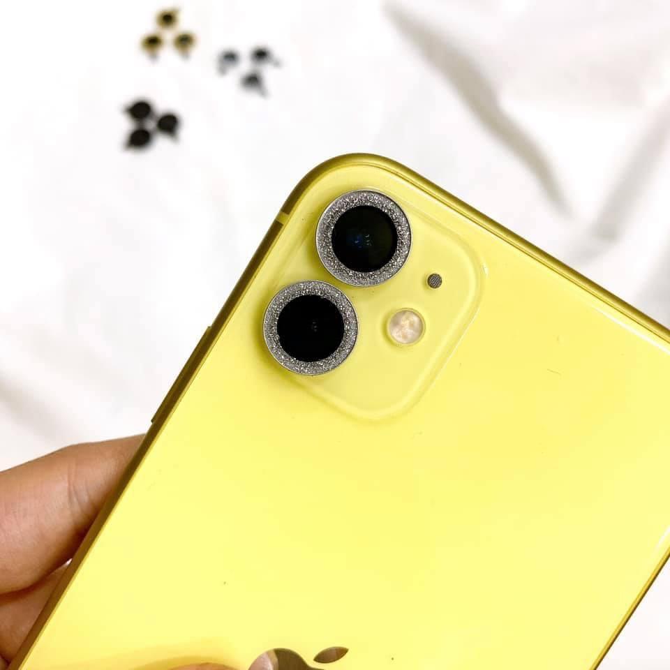 Bộ dán nhũ lấp lánh bảo vệ mắt camera IPhone 12 Pro Max12 Pro,12 12 Mini 11 PRO MAX,chính hãngKuzoom cực nổi bật titan