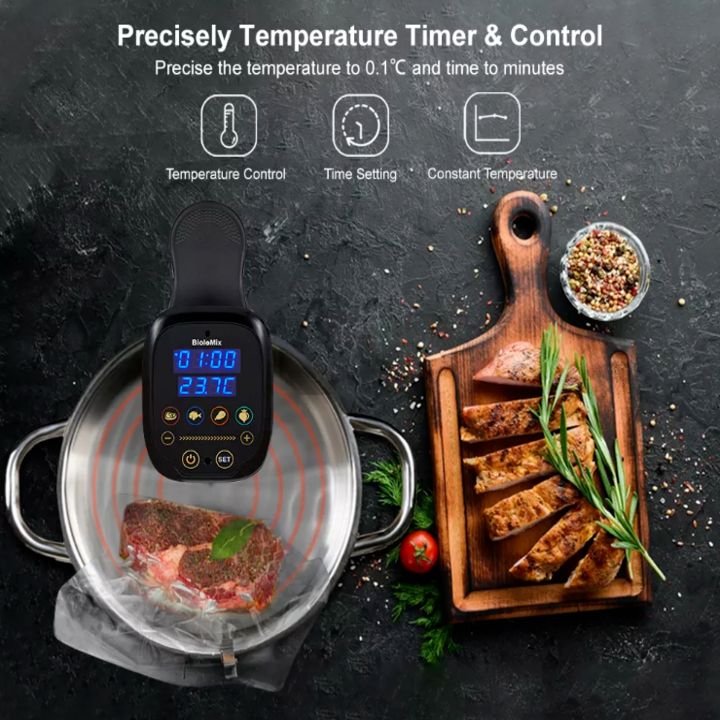 Máy nấu chậm Sous Vide BioloMix SV-1910 - Hàng chính hãng