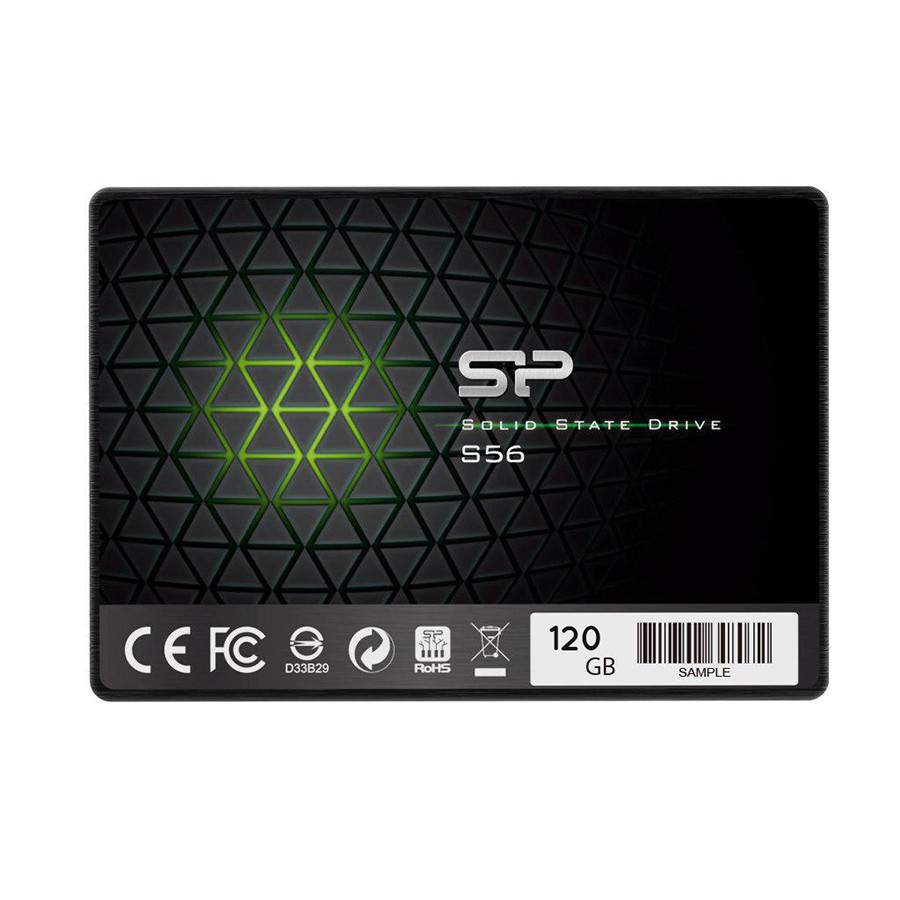 Ổ Cứng SSD Silicon Power Slim S56 120GB (TLC) Up To 460MB/s / 430MB/s - Hàng Chính Hãng