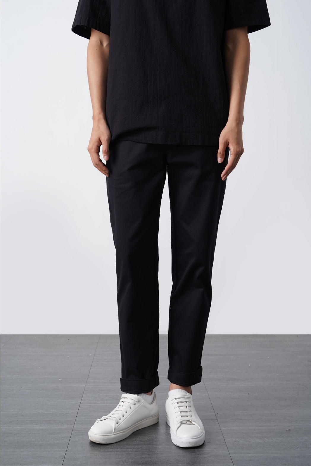 QUẦN KAKI NAM form slim crop nhiều màu có độ co giãn nhẹ - 10F21PCA002C | LASTORE MENSWEAR