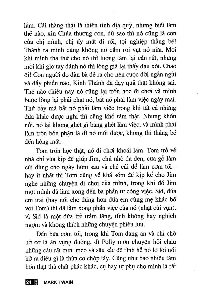 Cuộc Phiêu Lưu Của Tom Sawyer (Huy Hoàng)
