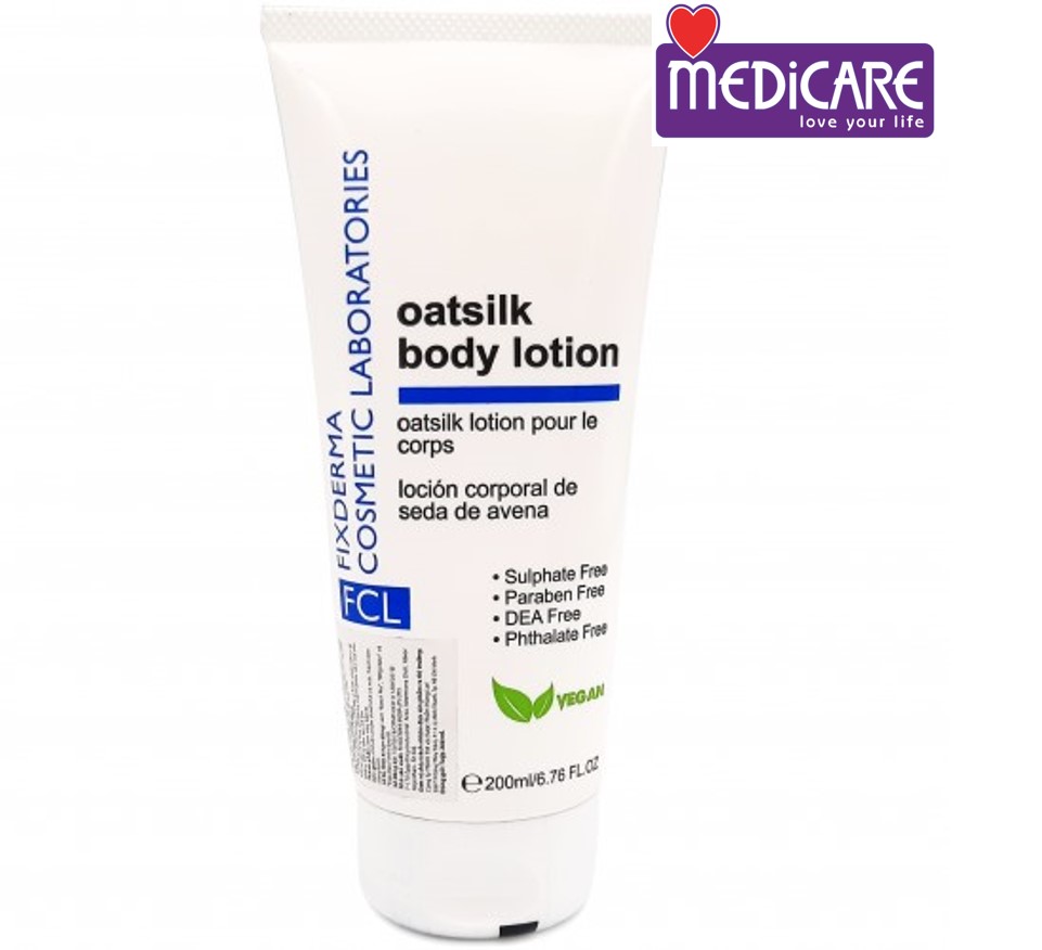 0132561 Fix Derma Oatsilk Lotion dưỡng ẩm tuýp 200ml