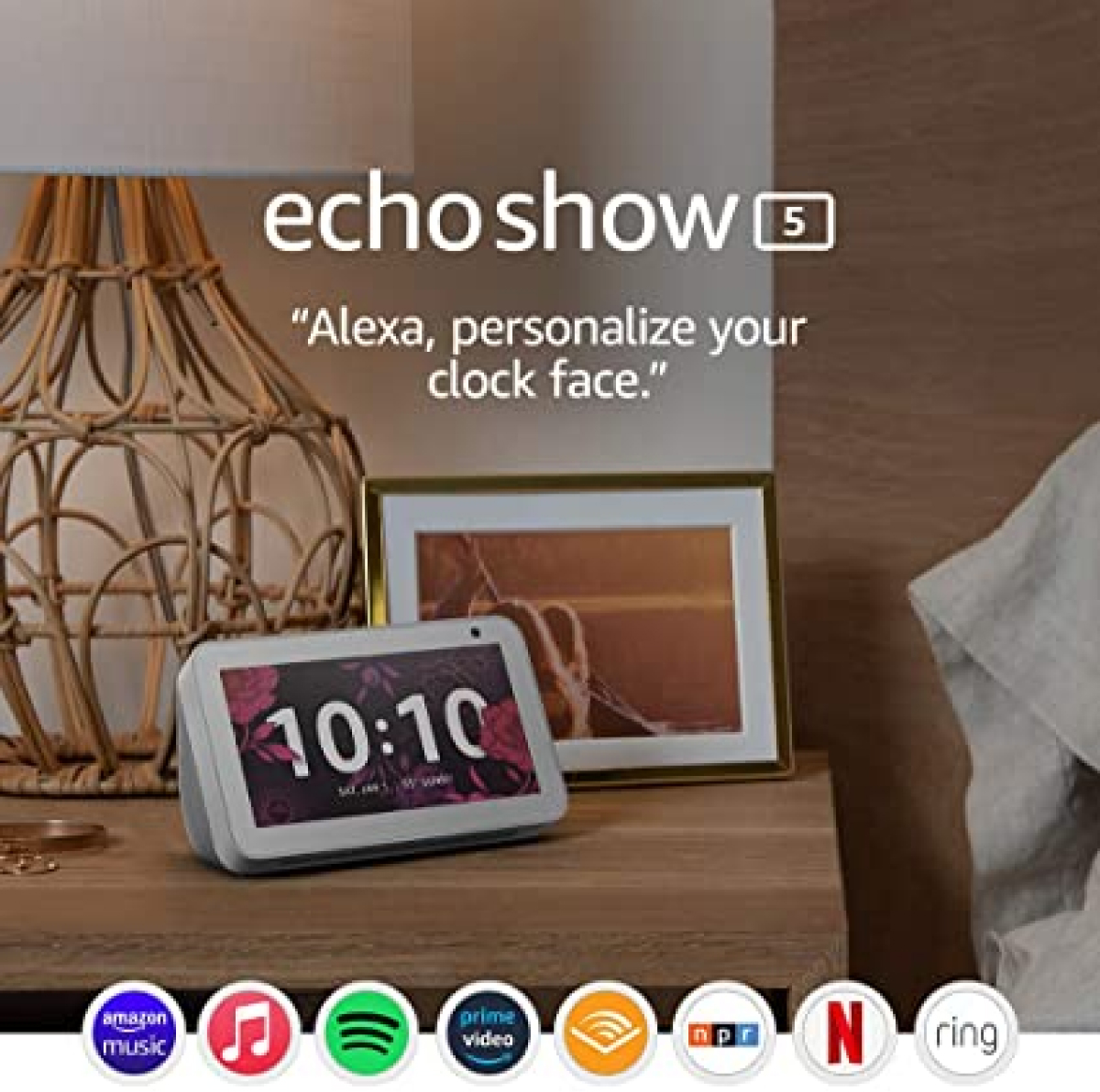 Màn Hình Thông Minh Amazon Echo Show 5 Gen 2 Thế Hệ Mới - Hàng Nhập Khẩu