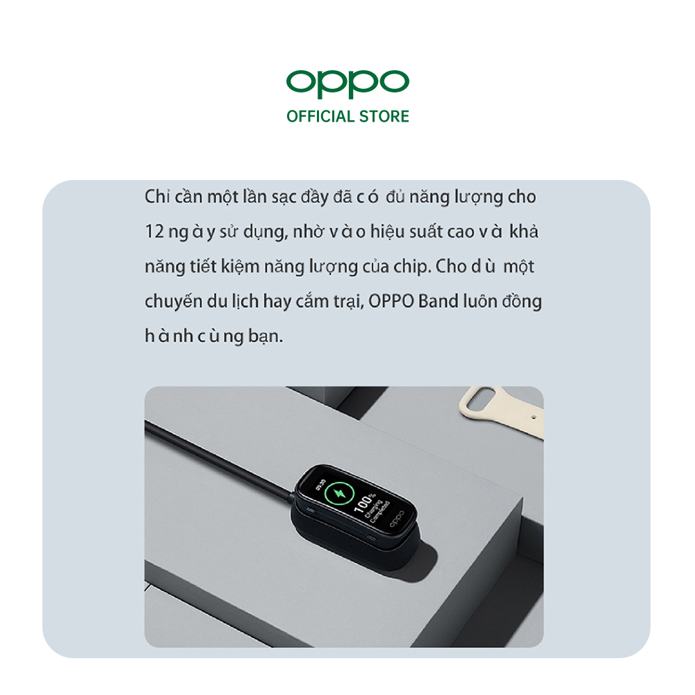 Combo Sản Phẩm OPPO (Đồng Hồ OPPO Band + Tai Nghe OPPO Enco Buds) - Hàng Chính Hãng