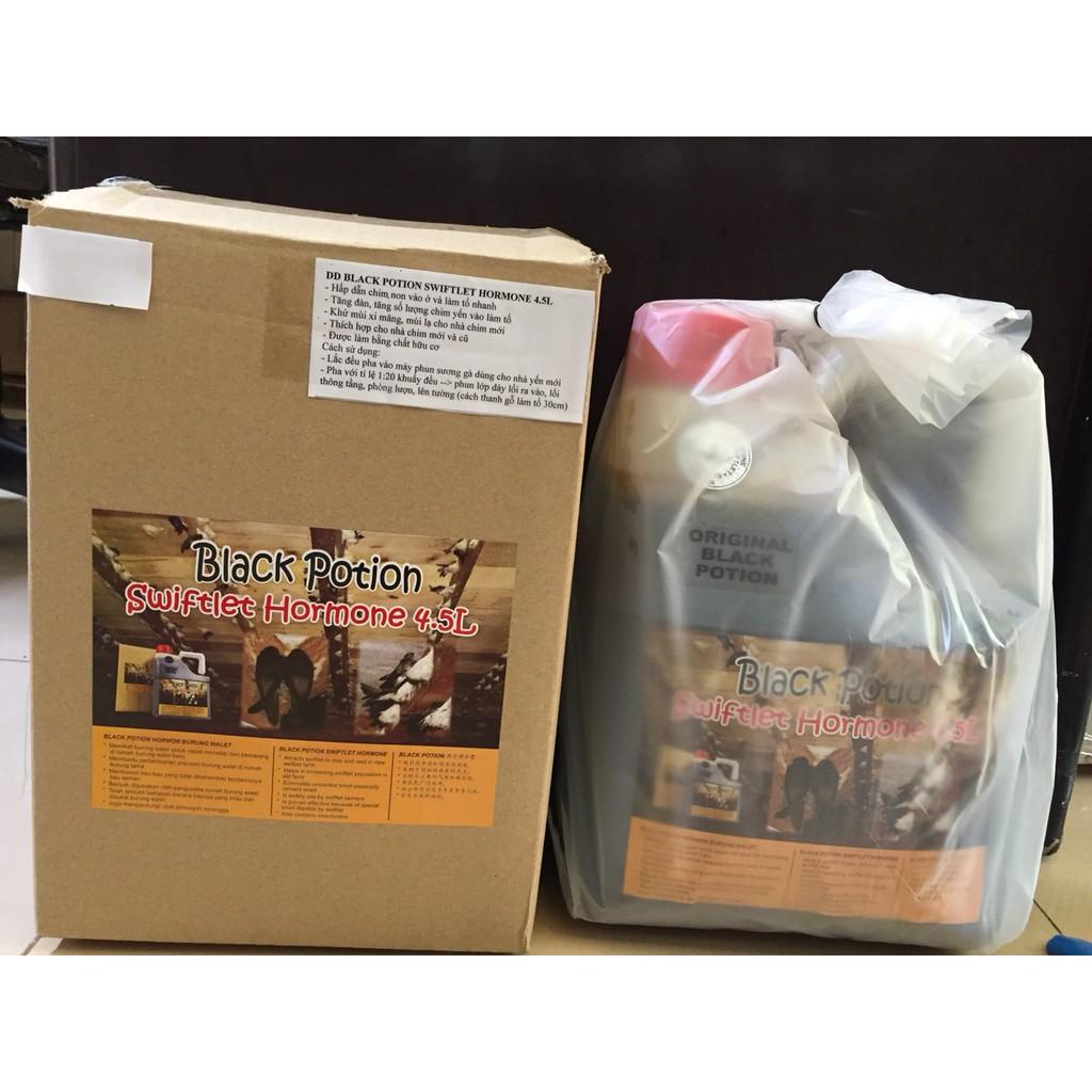 DUNG DỊCH TẠO MÙI NHÀ YẾN BLACK POTION SWIFTLET HORMONE 4.5L