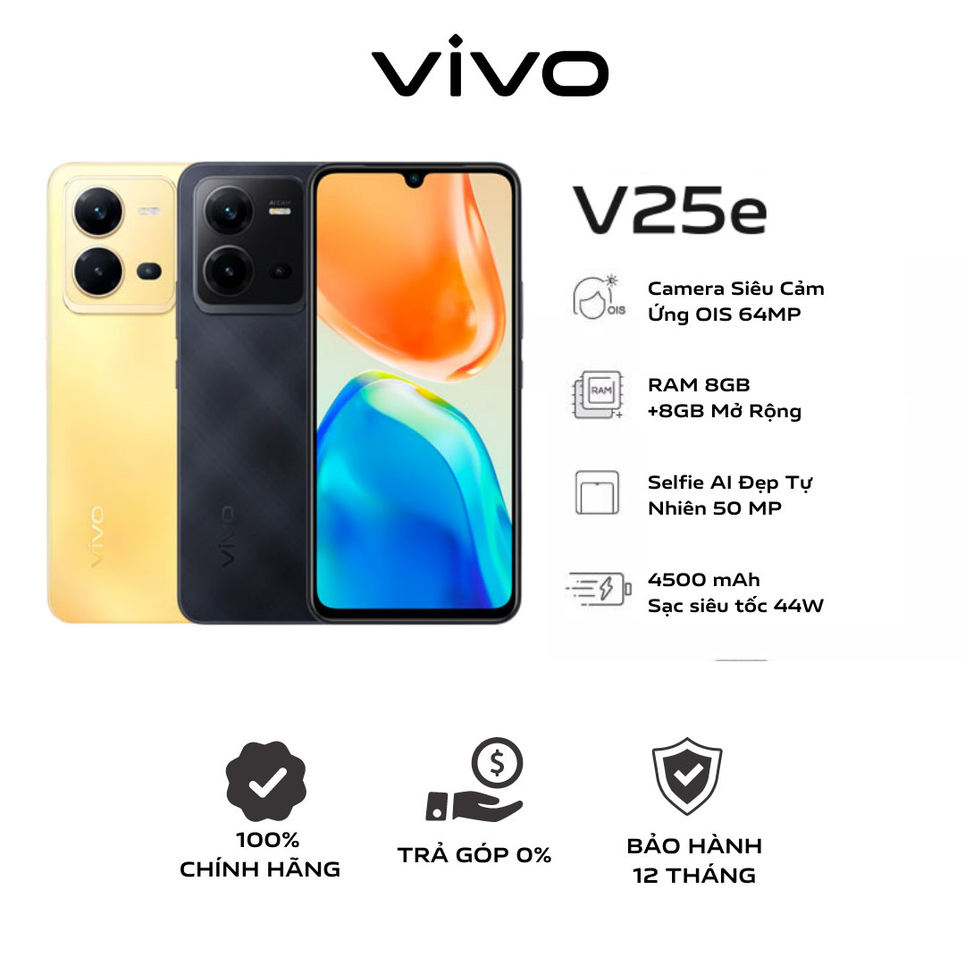 Điện Thoại Vivo V25e 2022 (8GB/128GB) - Hàng Chính Hãng