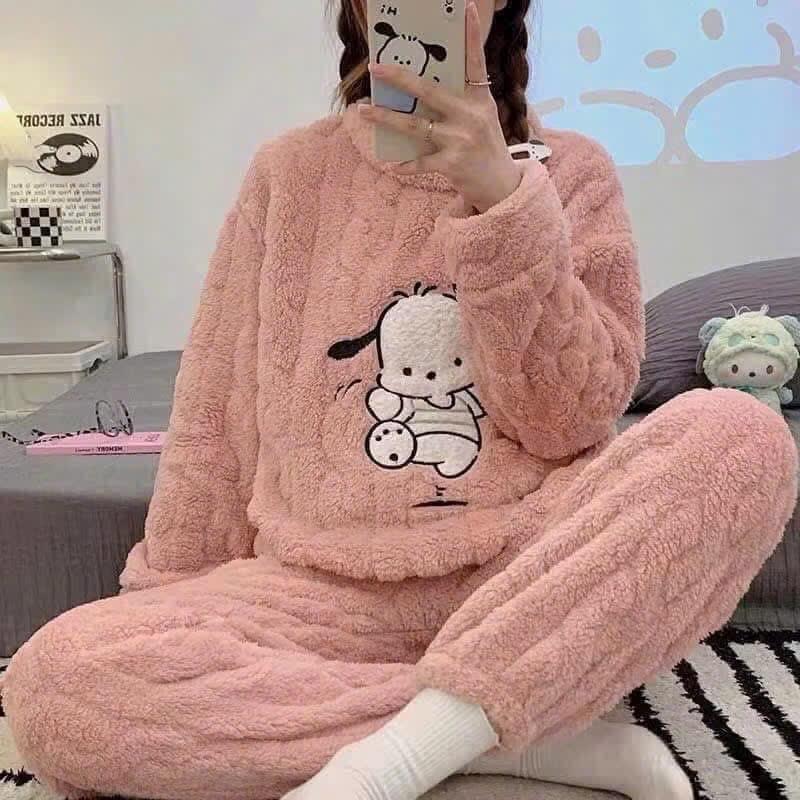 [KoSuyTu] Bộ Nỉ Bông Lông Thỏ Siêu Mềm, Ấm, Đáng Yêu - Hottrend 2025 Ở Nhà Vẫn Xynh - Ra Ngoài Vẫn Lịch Sự