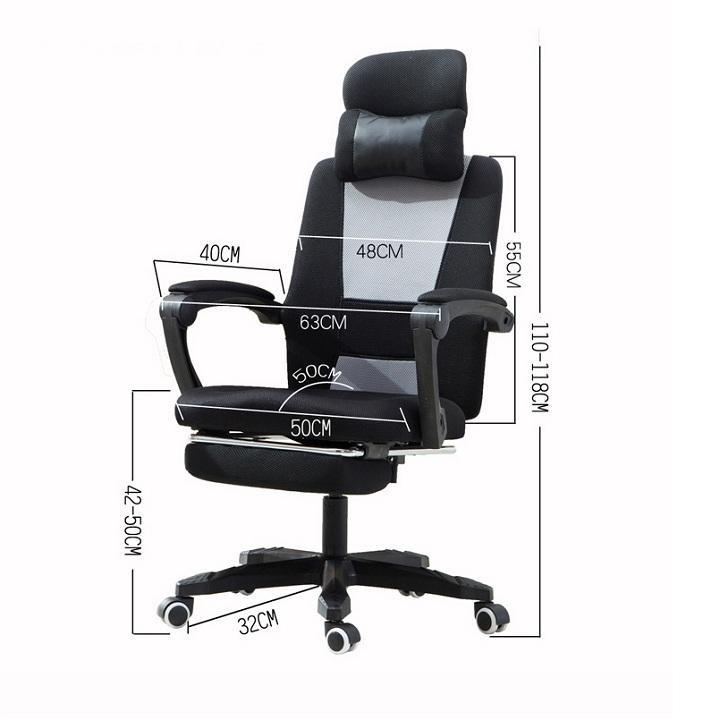Ghế văn phòng - ghế xoay văn phòng mẫu mới nhất, ngả lưng, duỗi chân thuận tiện, ghế làm việc