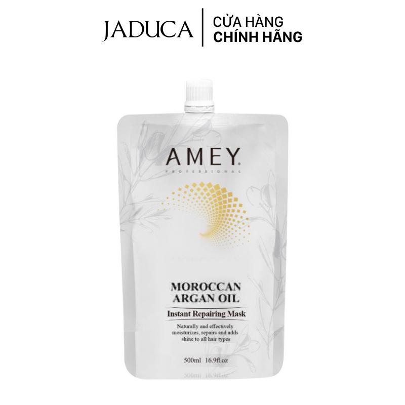 Dầu hấp ủ tóc phục hồi hư tổn dưỡng tóc uốn bằng collagen AMEY 500ml