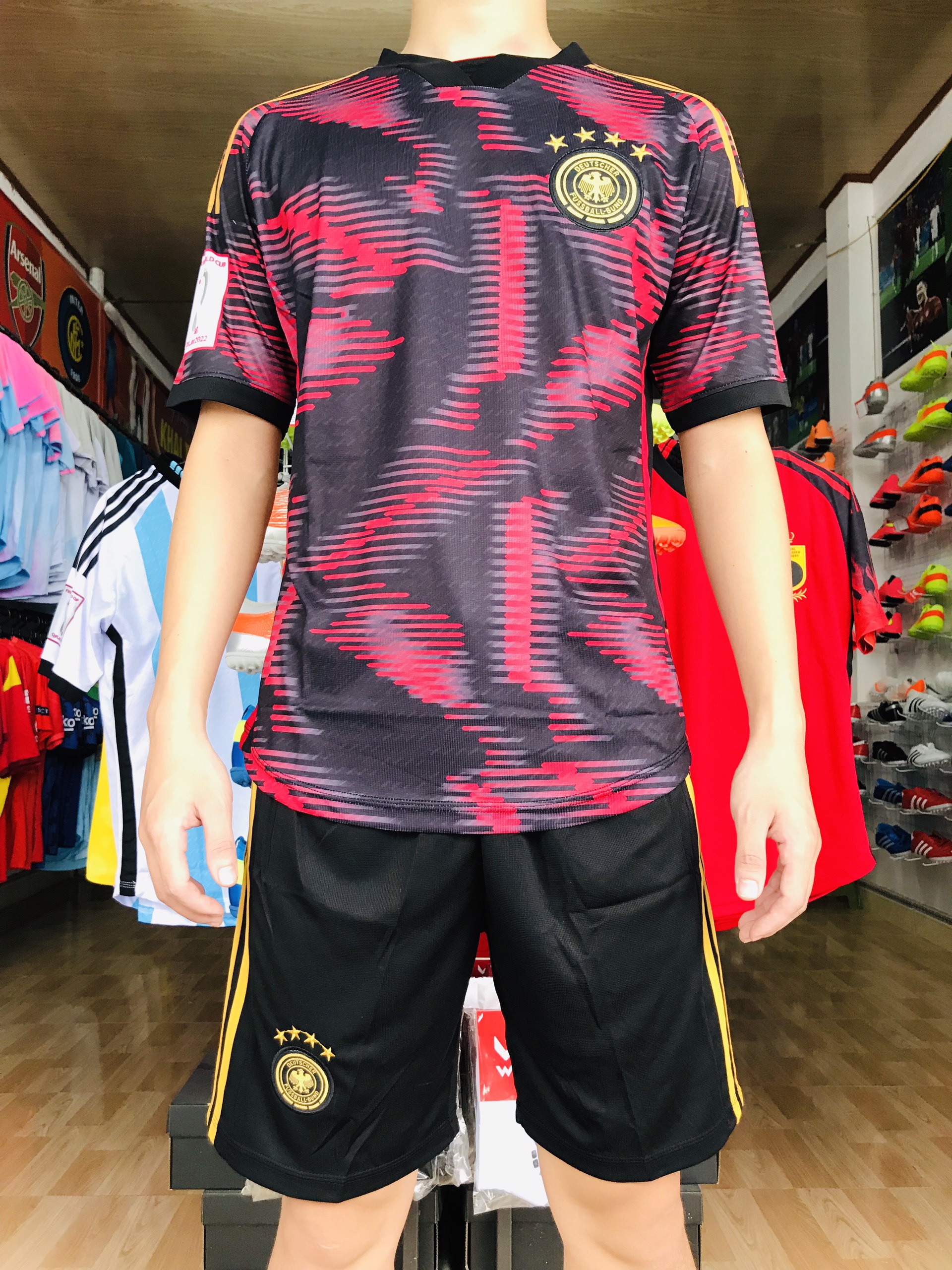 Bộ đá bóng gai mè thái ĐT Đức 2022-2023