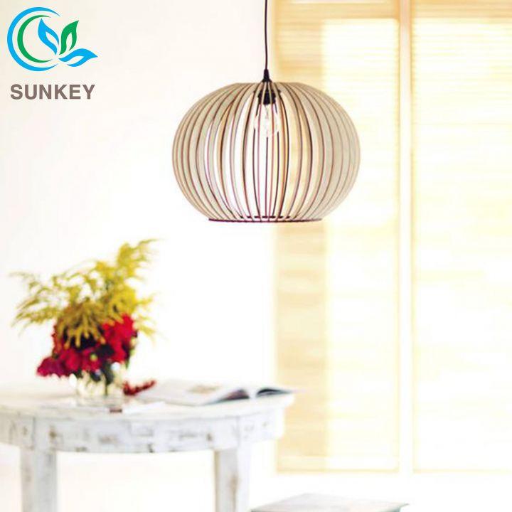 Đèn Trang Trí Globle - Đường Kính 45cm - Phù Hợp Với Mọi Không Gian Trang Trí - Chất Liệu Gỗ Plywood