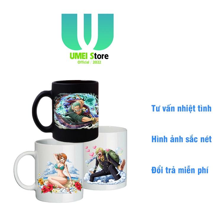 _OP2 Cốc sứ in hình Anime One Piece Vua Hải Tặc Cốc uống nước đẹp làm quà tặng độc đáo và ý nghĩa